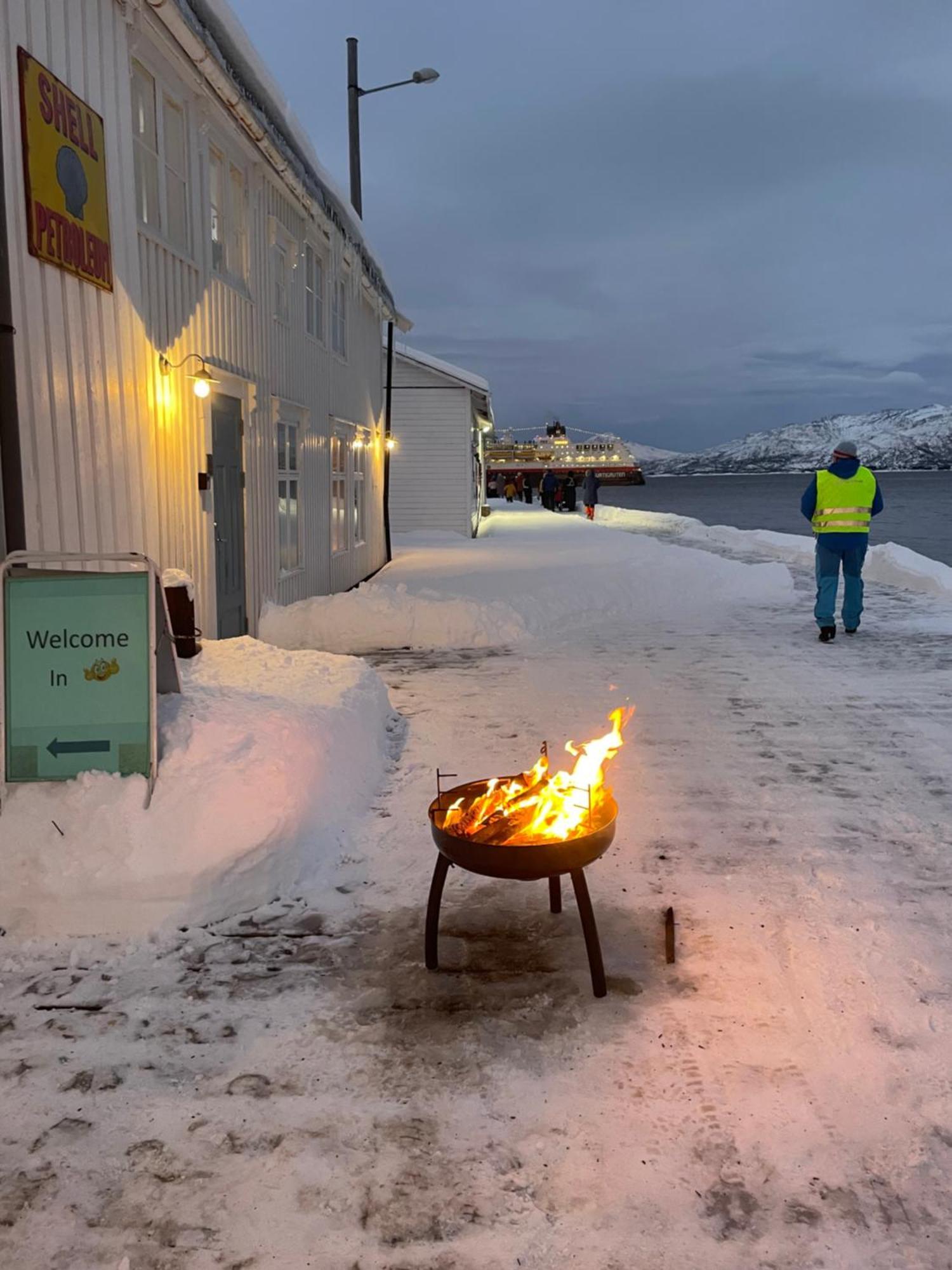 1. etg i Dampskipsbrygga, Lødingen havn Eksteriør bilde